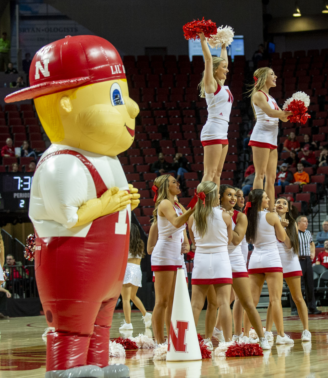 Nebraska vs. Wisconsin women's basketball, 1.9